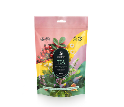 Τσάι Yeesthin Herbal Superpower – premium βοτανικό τσάι σε πυραμίδες 80 g