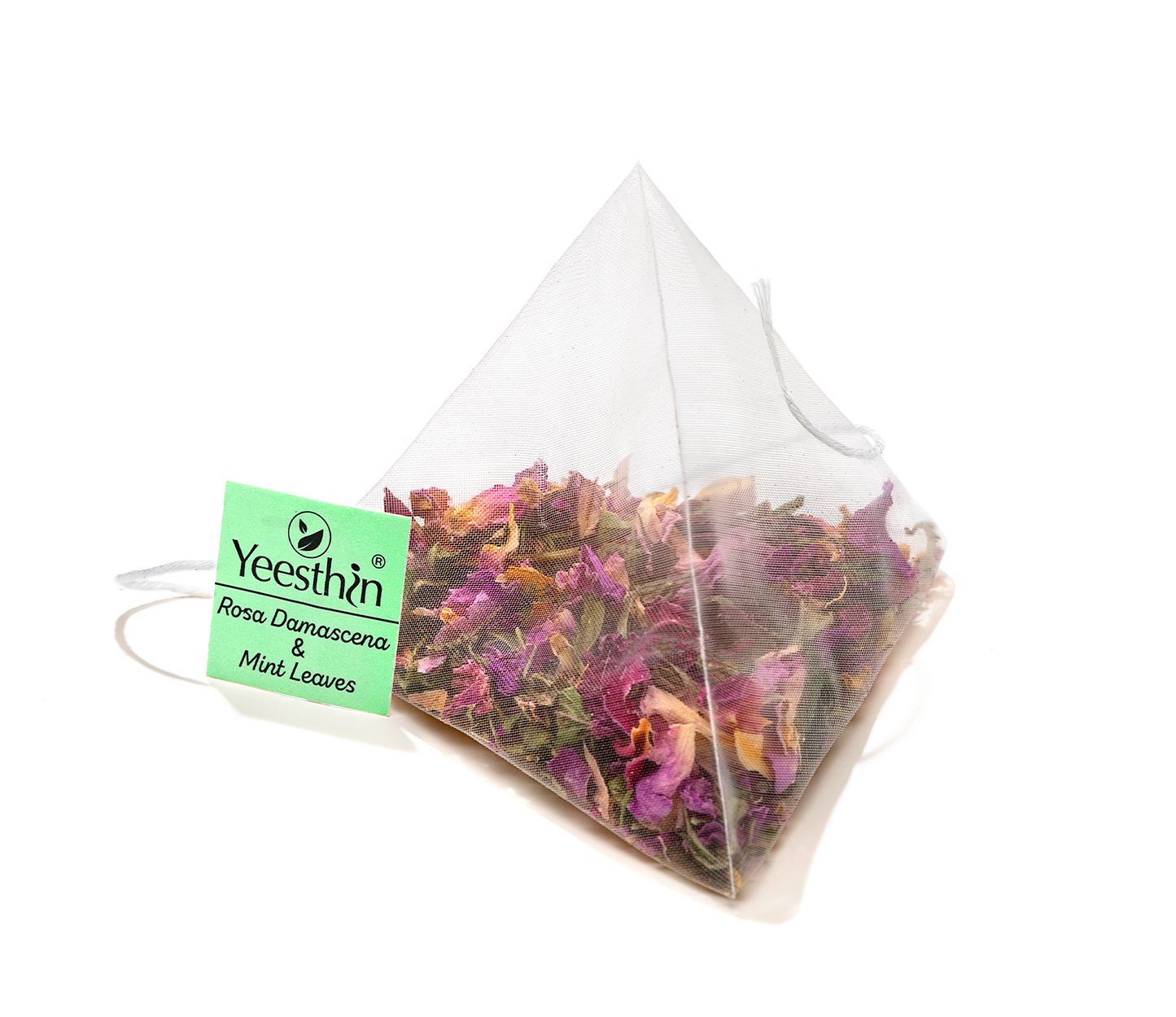 Τσάι Yeesthin® Ρόδο Δαμασκηνής & Μέντα – τσάι σε πυραμίδες 40 g