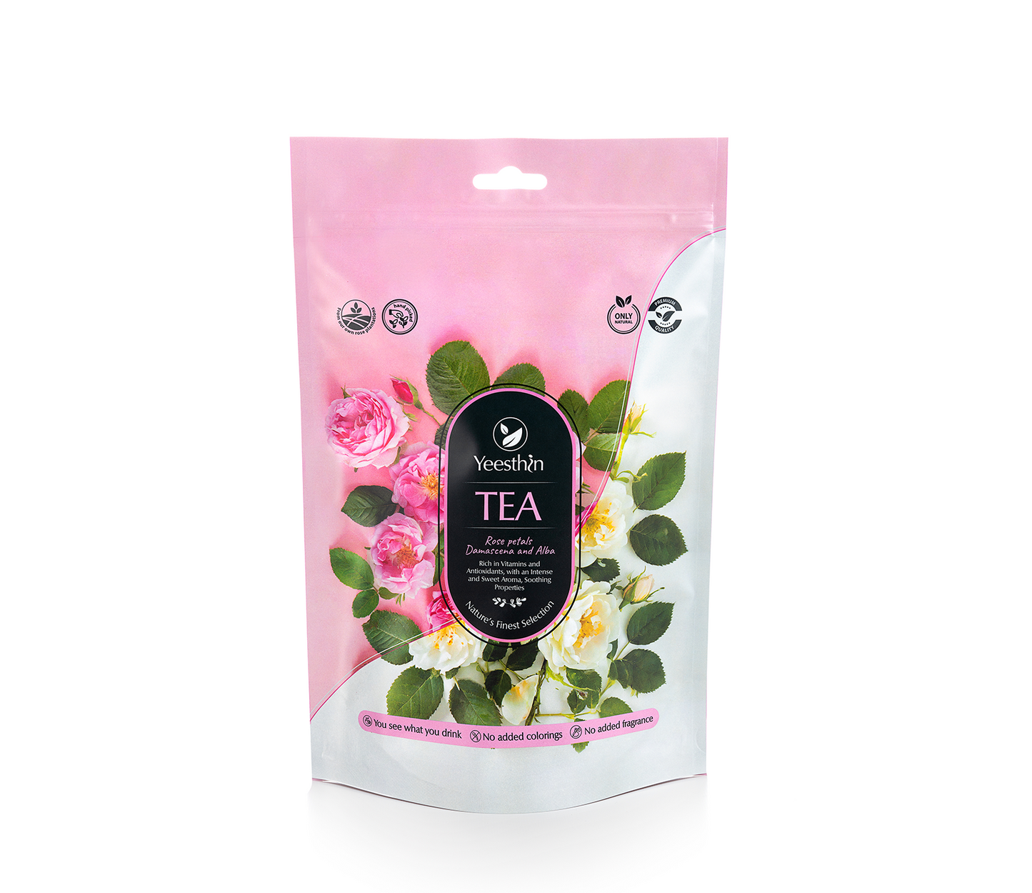 Τσάι Yeesthin® – Premium τριαντάφυλλο Δαμασκηνής & Alba 40 g