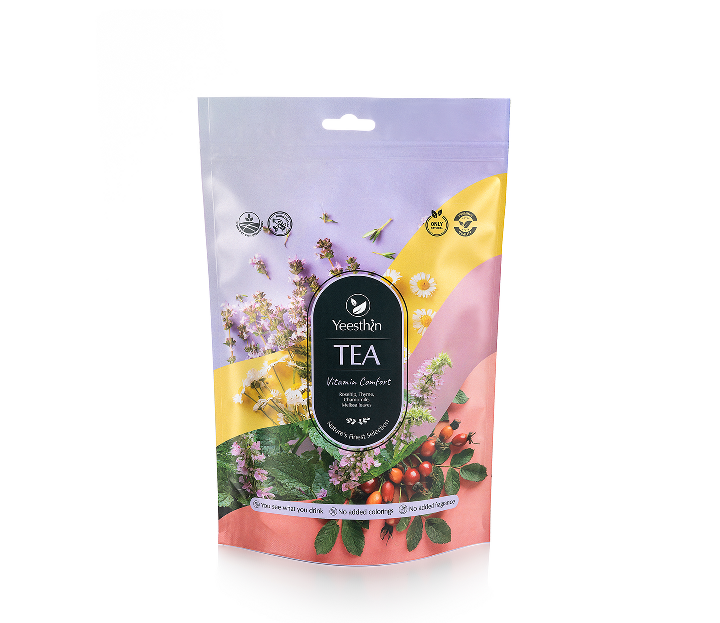 Τσάι Yeesthin Vitamin Comfort – premium βοτανικό τσάι σε πυραμίδες 80 g